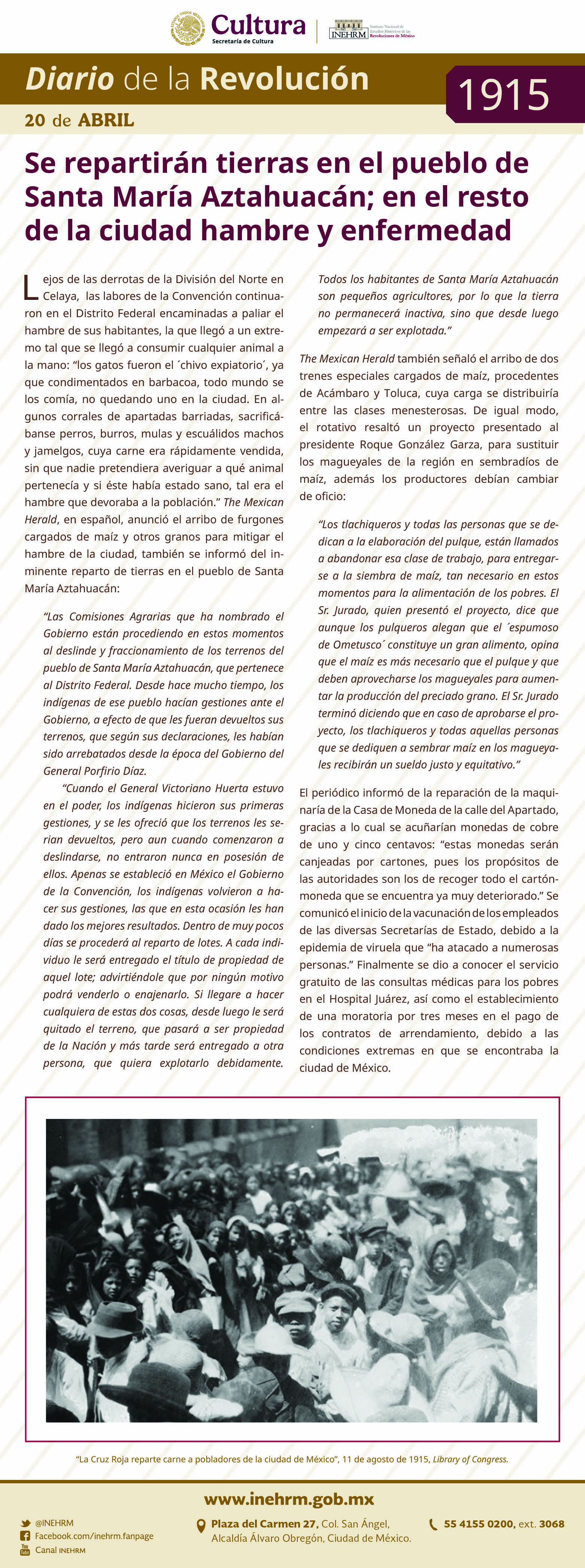 20 de abril 1915