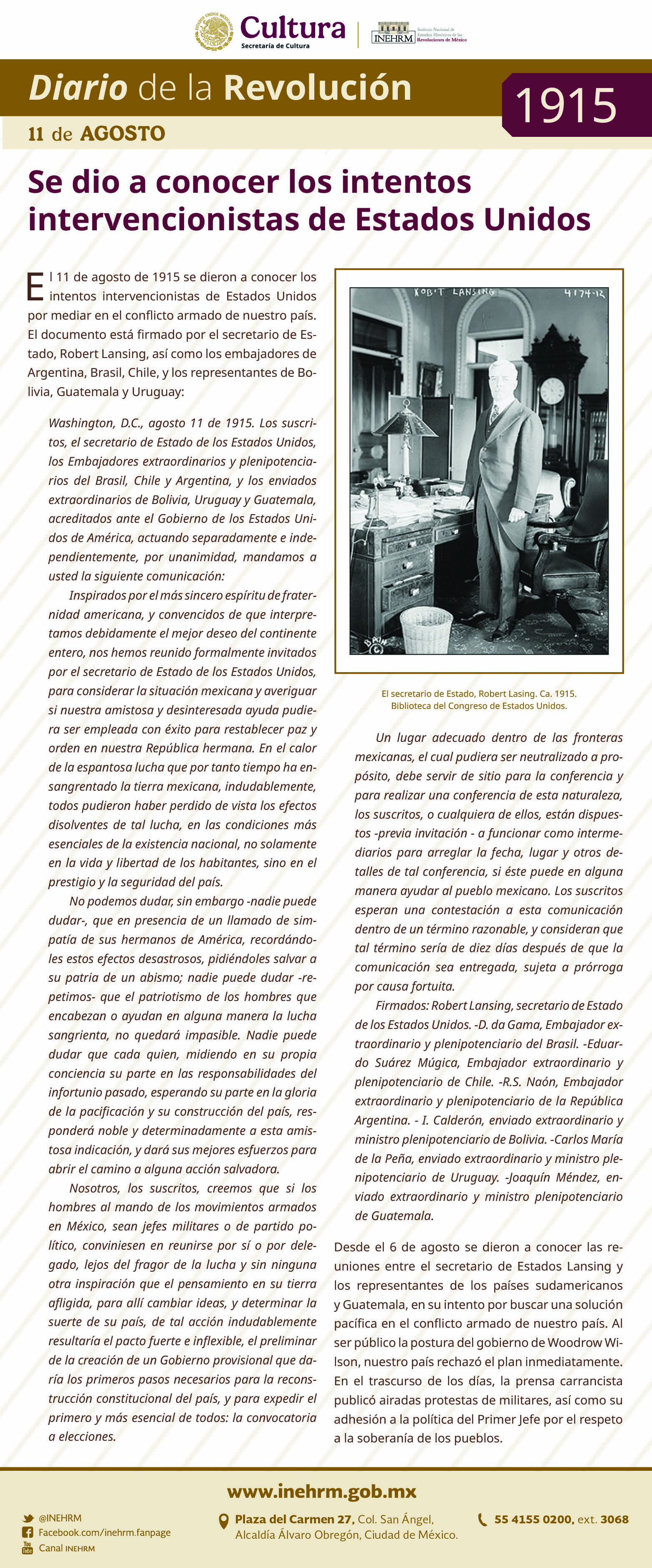 11 de agosto 1915