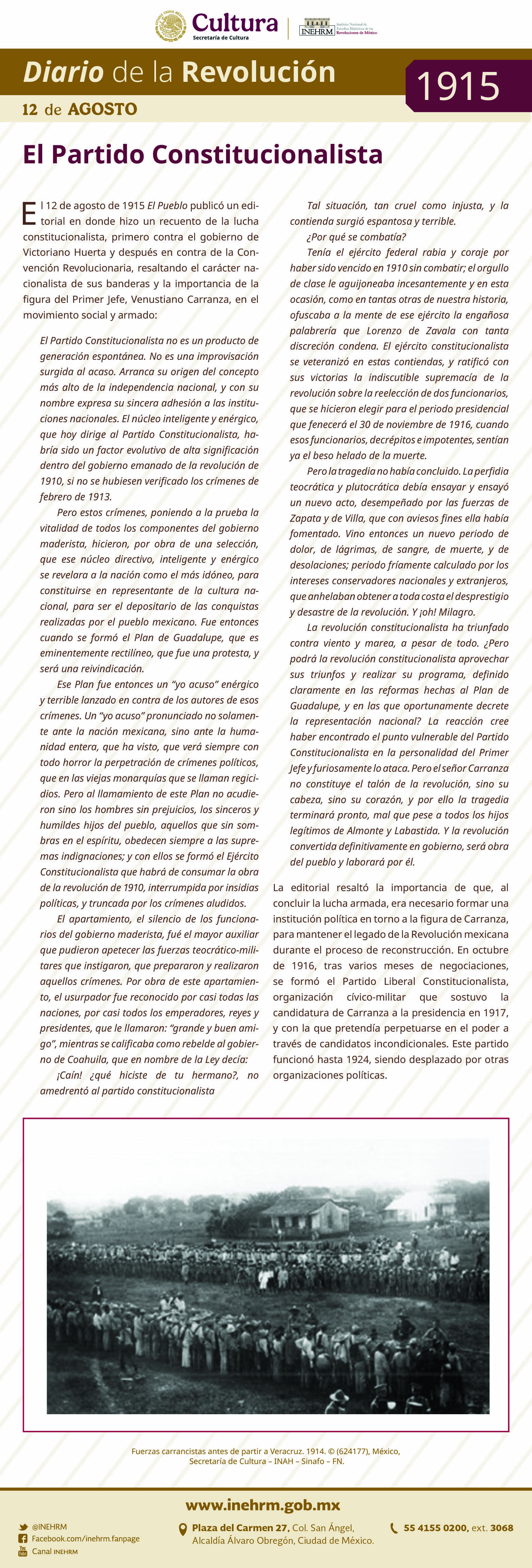 12 de agosto 1915