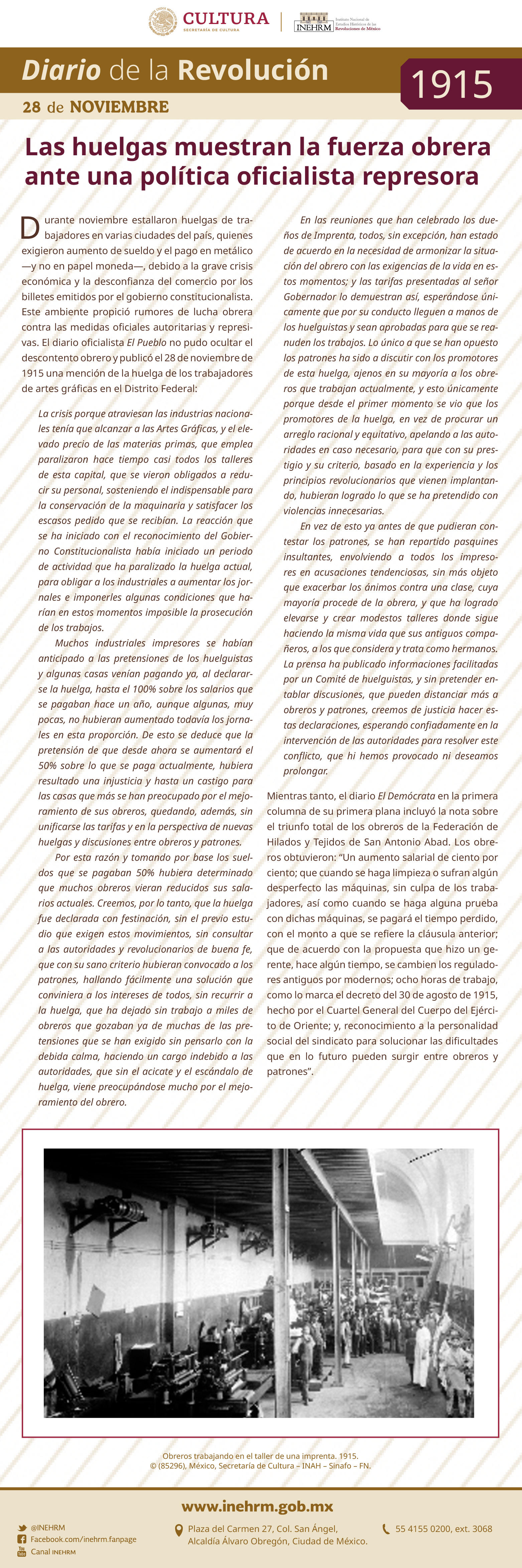 28 de noviembre 1915